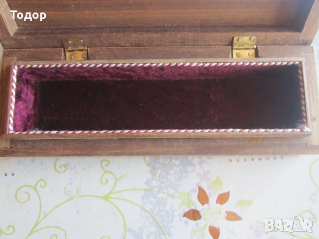 Уникална дървена кутия за бижута интаразия  3, снимка 5 - Други - 33803545