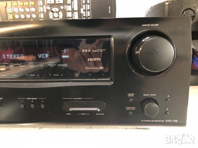 Denon AVR-1708 , снимка 2 - Ресийвъри, усилватели, смесителни пултове - 38573139