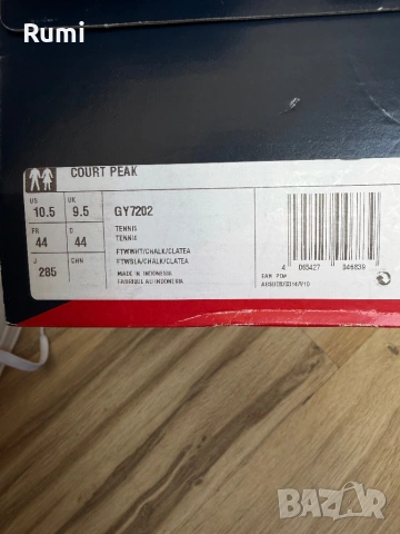 Оригинални нови мъжки маратонки  Reebok COURT PEAK! 44 н, снимка 9 - Кецове - 52306523