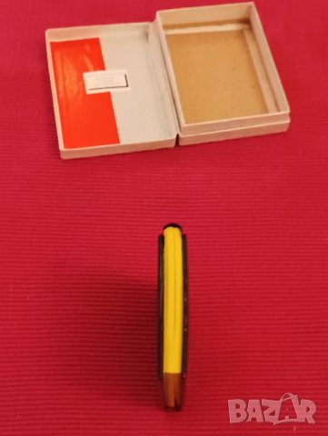 Сувенир СССР, ръчно изработено тефтерче с дървени корици, 1974 г. , снимка 9 - Антикварни и старинни предмети - 44210124