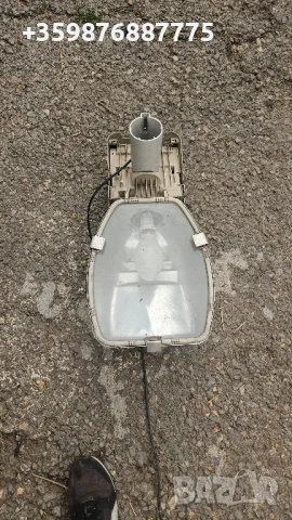 Лампа улична осветление Голяма улично Лампи плафон лед крушка