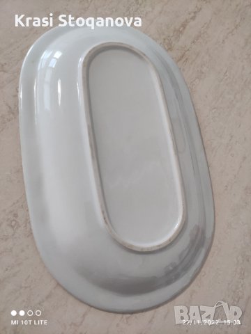 Сервиз Тип Плато Порцелан Тежко и Масивно , снимка 6 - Декорация за дома - 38815939