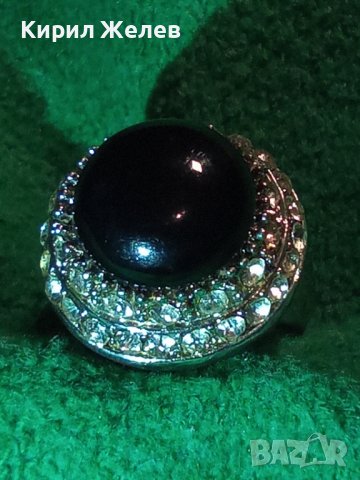 СКЪПОЦЕНЕН АРТ НУВО ПОСРЕБРЕН ЕФЕКТЕН ФЕШЪН ПРЪСТЕН 21132, снимка 4 - Пръстени - 36393624