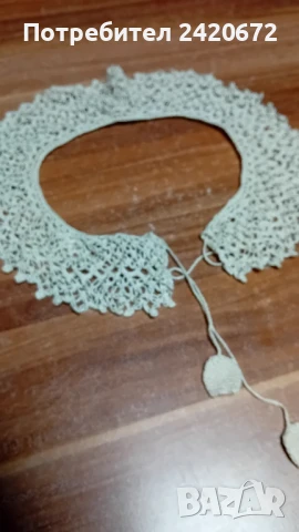 ръчно плетена якичка, снимка 1