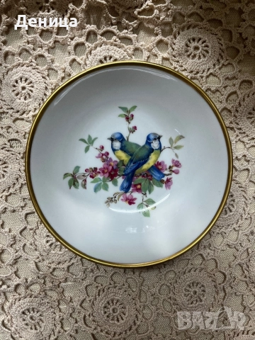 Бонбониера Kaiser Germany   Изработена  от висококачествен порцелан, многоцветен дизайн 