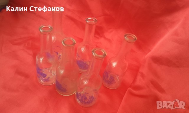 Юзчета от едно време, 100 мл с кораби печат 2 бр, снимка 8 - Антикварни и старинни предмети - 32134713