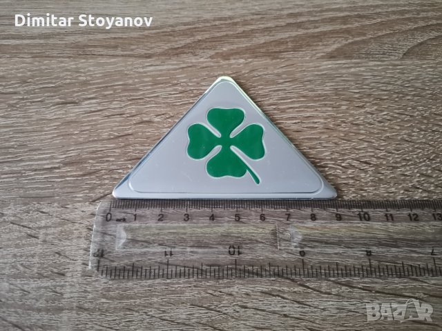  Alfa Romeo Quatrefoil Алфа ромео детелина стикер лепенка, снимка 2 - Аксесоари и консумативи - 34177282