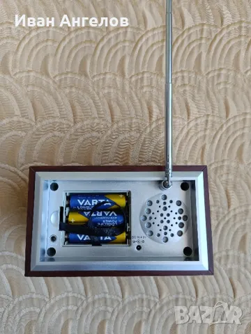 Радио часовник с аларма , снимка 3 - Други - 47813898