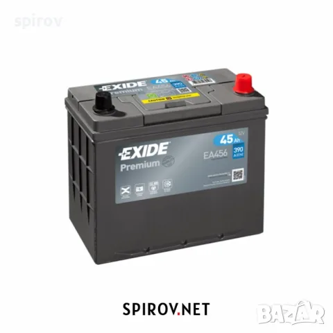 Акумулатор Exide Premium JIS 12V 45Ah 390A EA456 /д+/