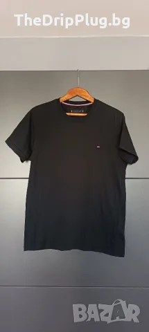 Tommy Hilfiger размер L мъжка тениска в черно 