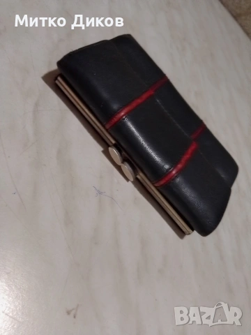 Портмоне Арт с много прегради дамско ест.кожа 155х 95 мм отлично, снимка 2 - Портфейли, портмонета - 53902127