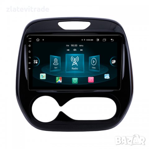 RENAULT CAPTUR CLIO 2011-2019 - 9'' / 12,3" Навигация Android - климатроник / 9214, снимка 4 - Навигация за кола - 34510954