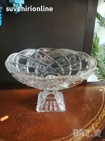 Стъклена бонбониера /фруктиера, снимка 5 - Аксесоари за кухня - 38064466