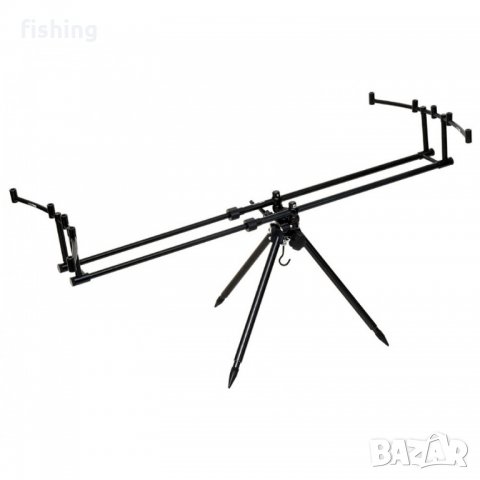 2022 CARP PRO Rod Pod 6113 Gun Smoke 3 или 4 въдици 5 гнезда