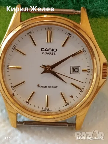 Марков дамски часовник CASIO QUARTZ JAPAN MOVT много красив стилен дизайн 27651, снимка 2 - Дамски - 55859185