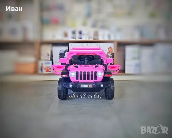 ТОП ЦЕНА!НОВО!Акумулаторен джип Tango с 12 V батерия,USB,Функция люлеене, снимка 4 - Детски велосипеди, триколки и коли - 55735679