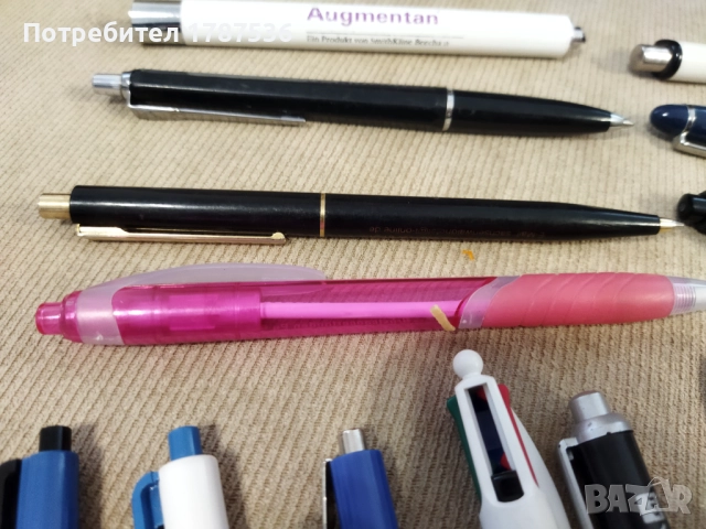 Лот -16лв (стари химикалки и писалка ,за нови пълнители са!), снимка 6 - Колекции - 52569683