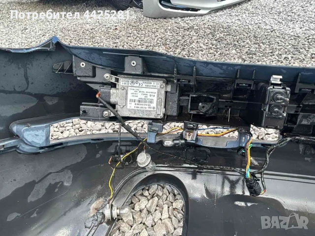 задна броня Audi Q7 2006-2015г. с парктроници и модул #070S, снимка 8 - Части - 50537538