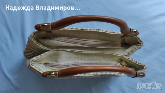 Дамски чанта от конопени ленти , снимка 5 - Чанти - 37321005