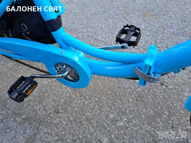 Сгъваем Нов модел e-Trike Hybrid Велосипед с три гуми Електрически Хибрид, снимка 11 - Велосипеди - 49831136