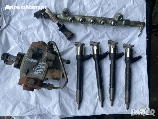 55570012, 55490709, 55570022 - помпа, дюзи, рейл, ГНП Denso от Opel, Опел 1.6 CDTI 136 кс. 2018г.