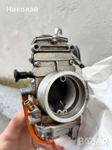 Карбуратор Mikuni с Ускорителна Помпа TM33 Pumper Suzuki DR Honda XR, снимка 4 - Части - 49169366