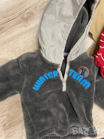 Нов комплект есен/зима за момче 12м, снимка 2 - Комплекти за бебе - 29821391