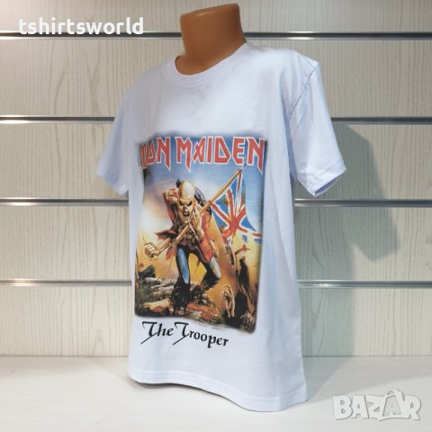 Нова детска тениска на музикалната група Iron Maiden - The Trooper, снимка 7 - Детски тениски и потници - 37176890