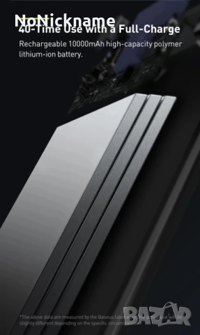 Baseus Jump Starter Power Bank Аварийно Стартерно устройство за автомобили 1000A Преносима батерия, снимка 6 - Аксесоари и консумативи - 51119818