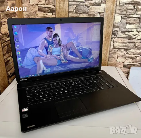 Лаптоп Toshiba / 17.3 / 8GB RAM / 500GB SSHD , снимка 1