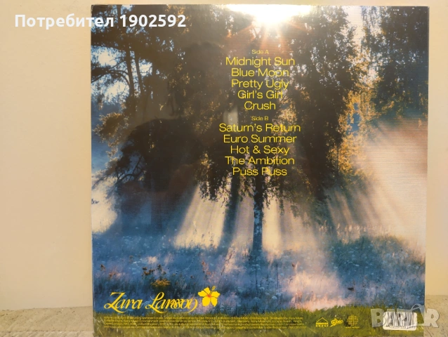 Zara Larsson – Midnight Sun -Clear, Signed Postcard, снимка 3 - Грамофонни плочи - 54207681