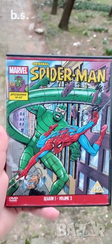 Original Spider-Man Season 1 Volume 3 DVD (Английски субтитри и аудио), снимка 1 - DVD филми - 44291671