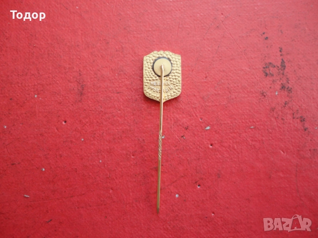 Страхотна пожарникарска значка знак бронз емайл 2, снимка 4 - Колекции - 52670721