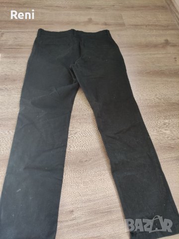 Мъжки черен панталон , снимка 4 - Панталони - 39725393