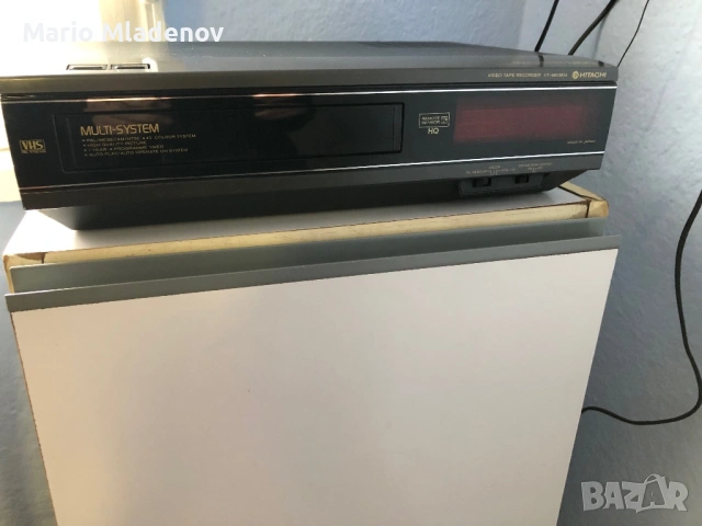 Видео рекордер Hitachi VT-M619 EM vhs, снимка 2 - Плейъри, домашно кино, прожектори - 54243612