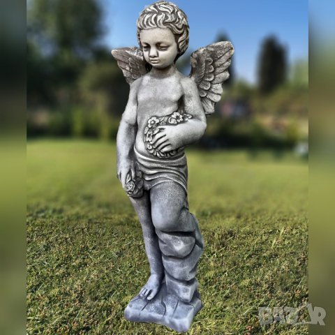 Бетонови изделия за дома и градината. Статуя на ангел. Кашпа. Фонтан. Разнообразие от цветове, снимка 9 - Градински мебели, декорация  - 31406977