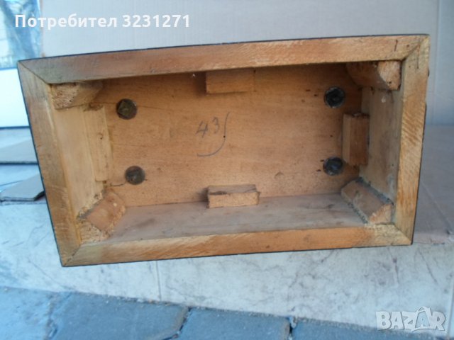 Антикварен Дървен Портико/Портален Часовник-Франция/19век, снимка 8 - Антикварни и старинни предмети - 34990818