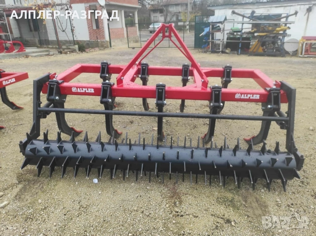 🔥 ПРОДЪЛБОЧИТЕЛ – 9 ТЕЛА / ВИСОКИ КРАКА / ГРЕДА 120×120 / ВАЛЯК / 2,70 м, снимка 2 - Селскостопанска техника - 52576212