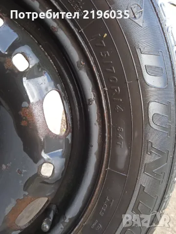 4 броя запазени железни джанти за vw polo..skoda fabia R14, снимка 6 - Гуми и джанти - 49881274