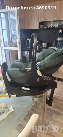 Maxy cosy стол с адаптер за кола бебе, снимка 8 - Столчета за кола и колело - 53946897