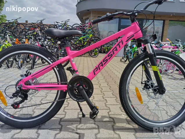 PASSATI Велосипед 24" ALUMINIUM розов, снимка 1