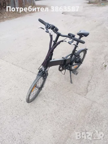 Сгъваемо електрическо колело малко използвано., снимка 2 - Велосипеди - 49641844