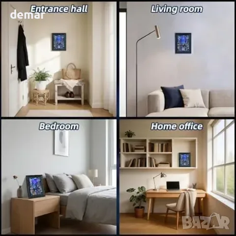 MiniCity Book Nook Kit DIY 3D дървен пъзел с дистанционно осветление, снимка 6 - Пъзели - 55933447