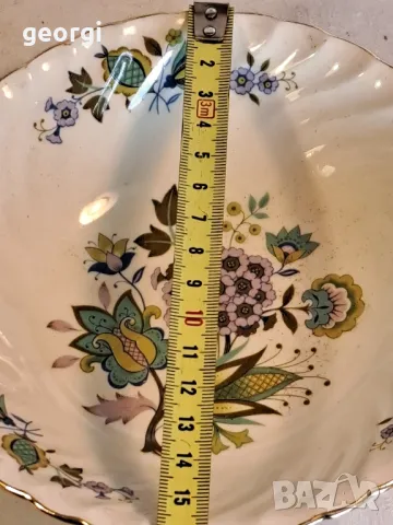 английска порцеланова купа 25/4, снимка 7 - Сервизи - 49195335