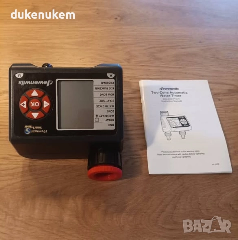 Програматор, таймер за напояване с 2 независими изхода и 4 програми за всяка зона, снимка 8 - Напояване - 52463573