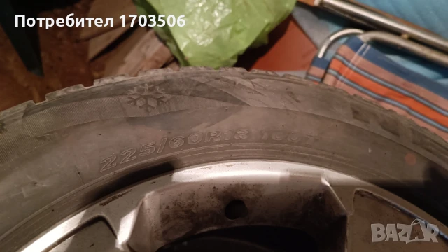 Джанти с гуми 225 60 18 за Opel , снимка 4 - Гуми и джанти - 50845550