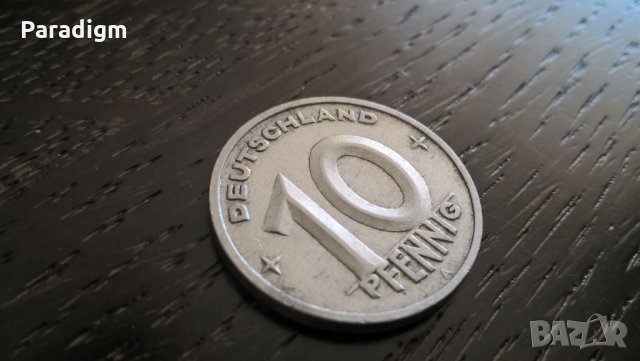 Монета - Германия - 10 пфенига | 1949г.; серия А
