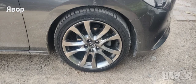 Оригинални джанти 19" Мазда 6, CX 3, CX 5, CX 9 с перфектни  летни Michelin Pilot Sport 5 DOT: 3622, снимка 6 - Гуми и джанти - 50139302