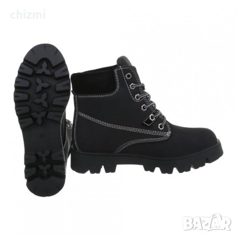 Подплатени дамски боти Kayla, снимка 3 - Дамски боти - 42064695