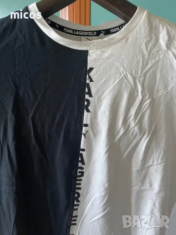 60 лв до 30.10!Karl Lagerfeld-Puma,оригинал,нова екстравагантна тениска, снимка 2 - Тениски - 48151777
